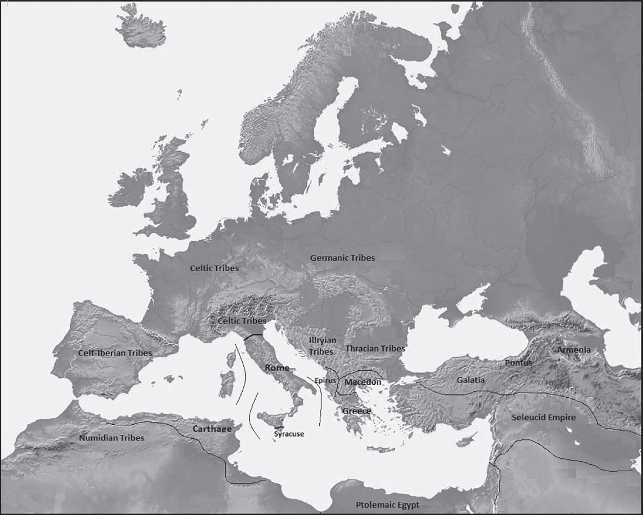 Map 1 The Mediterranean World in 241 BC Map 2 Italy 241218 BC Map - photo 1