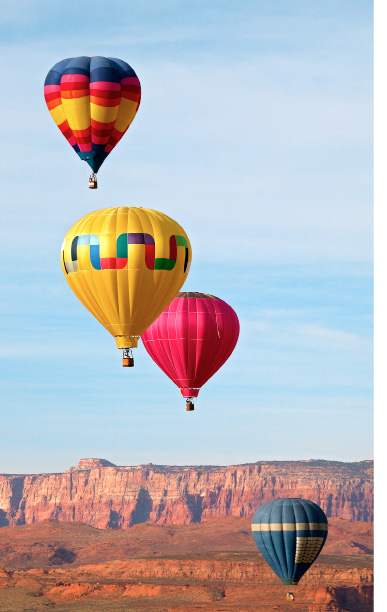 The Lake Powell Balloon Regatta in Page Cowboys and Indians the Grand - photo 12