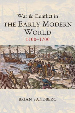 Sandberg War and conflict in the early modern world: 1500-1700