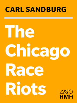 Sandburg Chicago Race Riots