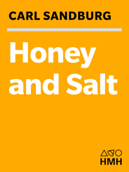 Sandburg - Honey and Salt