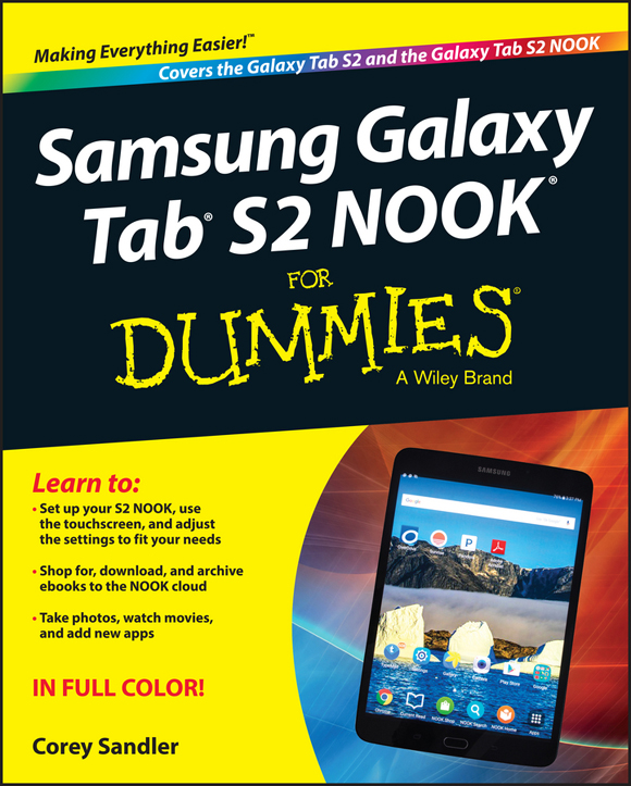 Samsung Galaxy Tab S2 NOOK For Dummies Published by John Wiley Sons Inc - photo 1