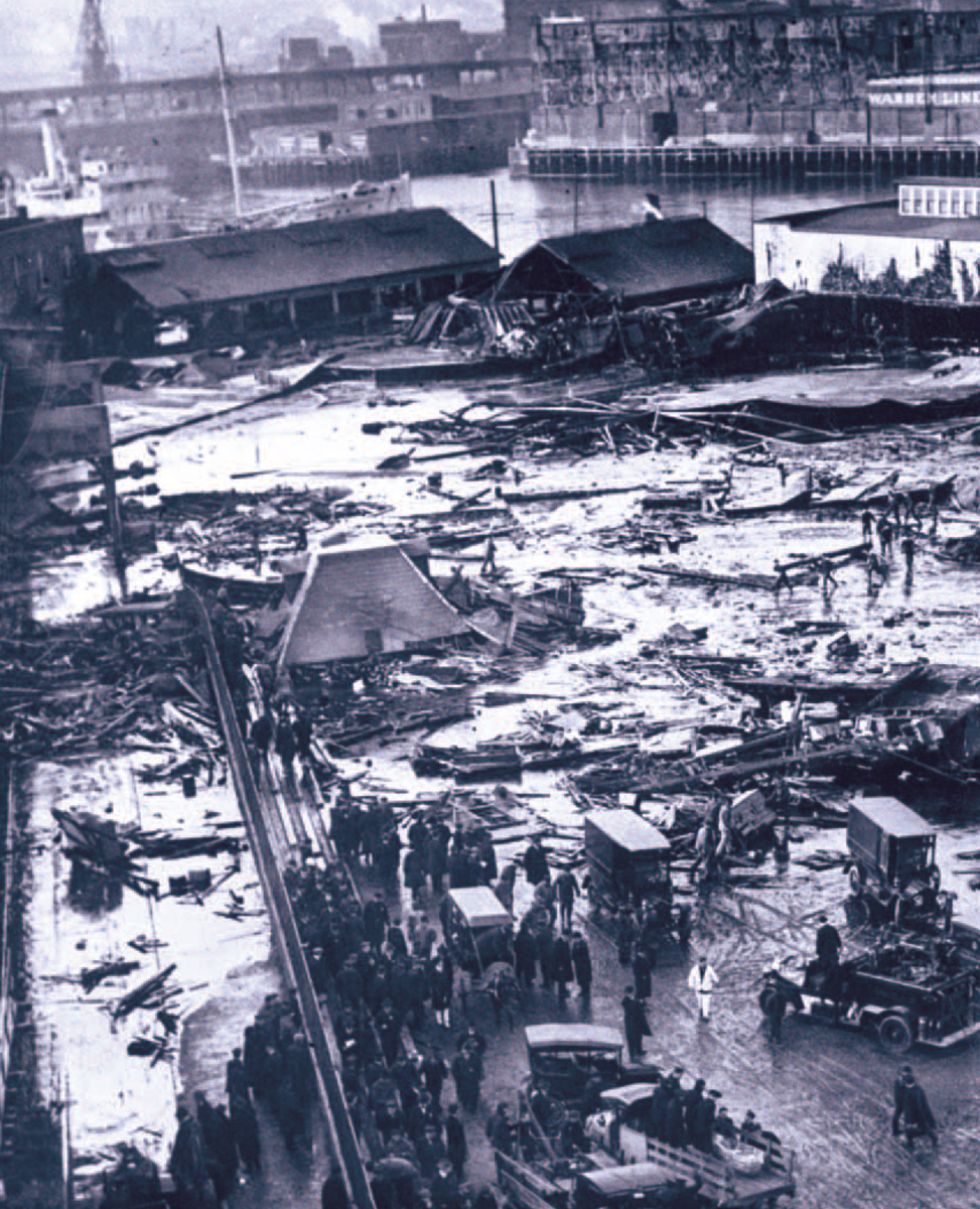Taken from a nearby building this photograph shows the massive damage caused - photo 6