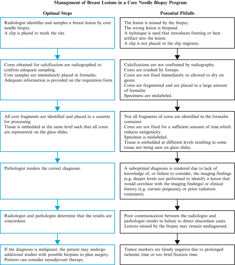 Fig 11 The numerous steps and multiple people involved in a core needle - photo 1