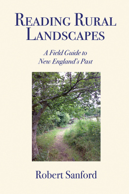 Sanford - Reading rural landscapes: a field guide to New Englands past