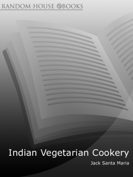 Santa Maria - Indian Vegetarian Cookery