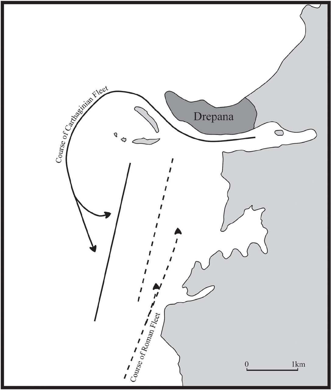 Battle of Drepana 249 BC Major Naval Battles of the First Punic War - photo 4