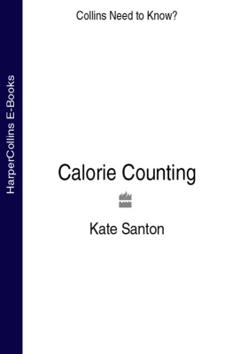 Santon Calorie Counting