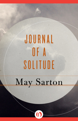Sarton - Journal of a Solitude
