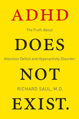 Saul ADHD Does not Exist