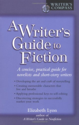 Elizabeth Lyon - A writers guide to fiction