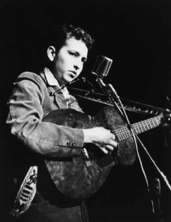 A youthful Bob Dylan performs at Gerdes Folk City in 1961 introduction bob - photo 6