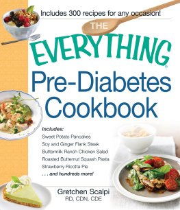 Scalpi The Everything Pre-Diabetes Cookbook