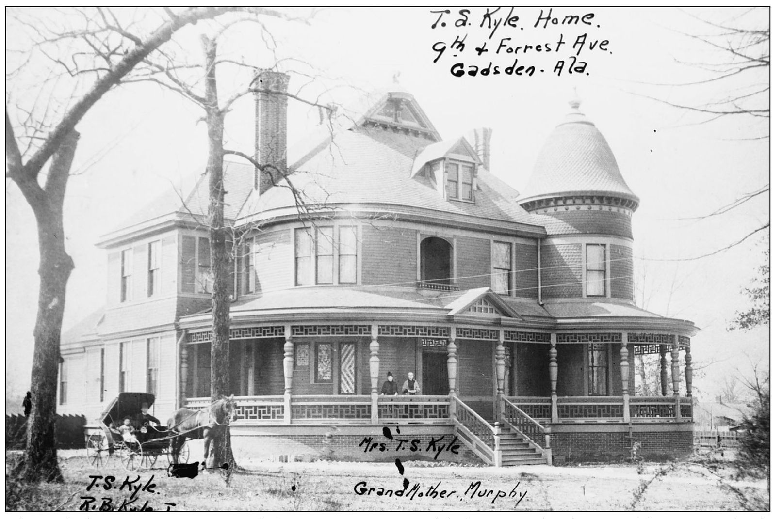 The Kyle home was one of Gadsdens most recognizable homes This beautiful house - photo 9