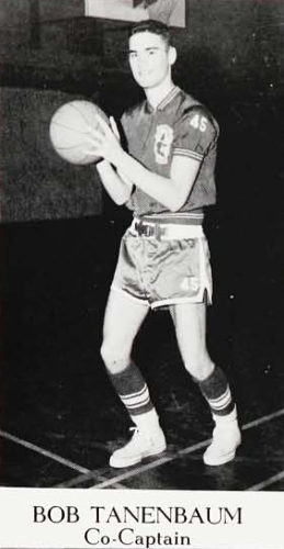 Tanenbaums high school varsity basketball photo from the 5960 season He played - photo 5