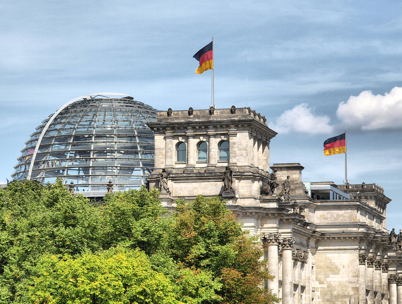 The Reichstag one of Berlins most symbolic buildings is a popular sight - photo 4