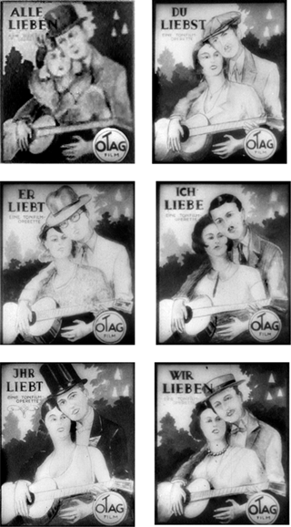 Series of fictional film posters from the motion picture Die Koffer des Herrn - photo 3