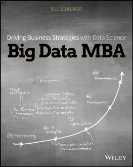 Schmarzo - Big data MBA: driving business strategies with data science