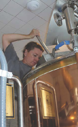 Mashing in at the brewpub A brewday starts early It was like that for many - photo 4