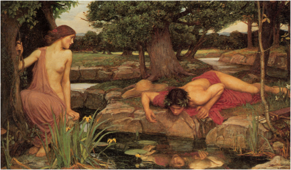 According to Greek legend Narcissus was a gorgeous chiseled young man who - photo 2