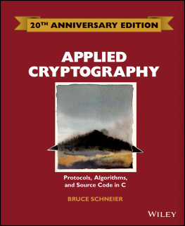 Schneier - Applied cryptography: protocols, algorithms, and source code in C