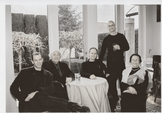 The Schwartz family at Oscar Schwartzs bar mitzvah in 2001 From left Danny - photo 12