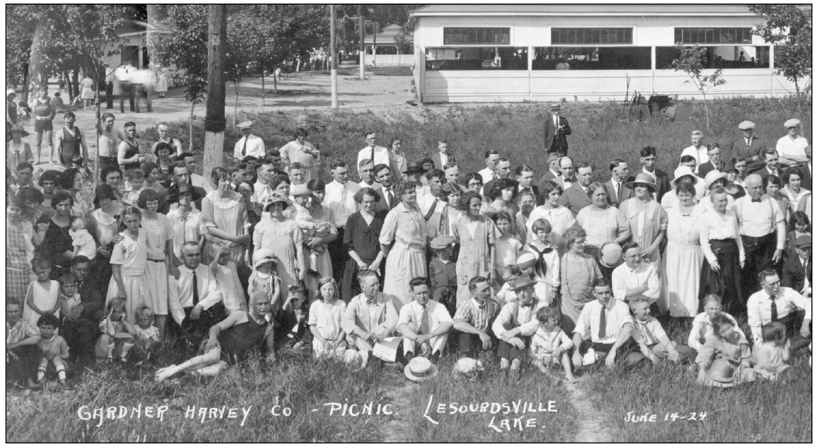 The Gardner Harvey Company was one of the first corporate picnics documented - photo 8