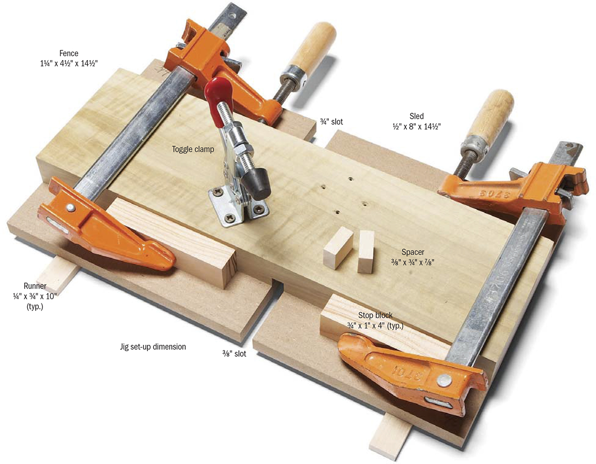 The dados have to fit perfectly so always make extra puzzle pieces and start - photo 8