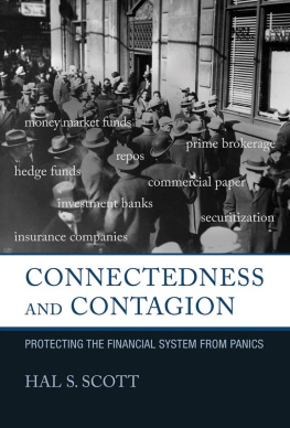 Scott Connectedness and contagion: protecting the financial system from panics