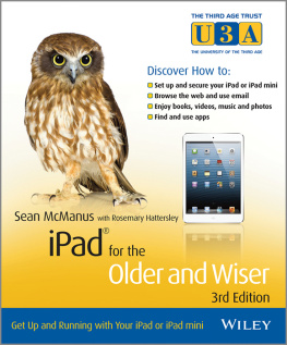 Sean McManus iPad for the Older and Wiser