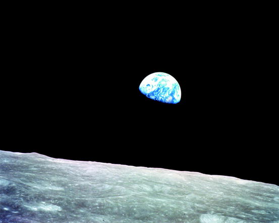 Fig 11 Earth rising over lunar horizon as photographed from Apollo 8 - photo 1