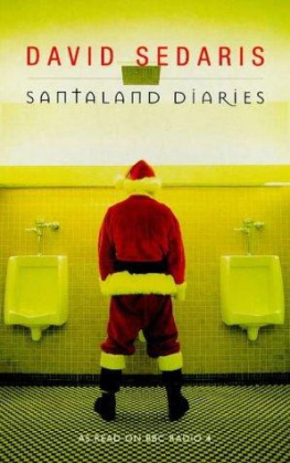 Sedaris - SantaLand diaries