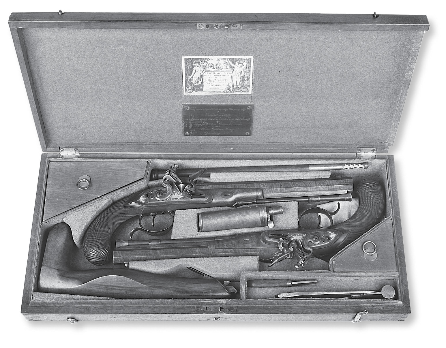 The case of dueling pistols owned by Hamiltons good Federalist friend New York - photo 2