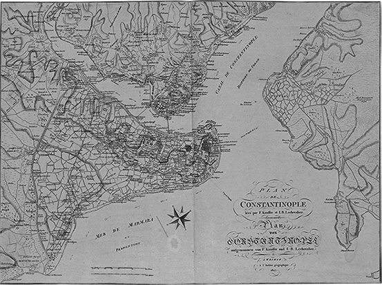 A Map of Istanbul Plan de Constantinople F Kauffer and IB Lechevalier - photo 3