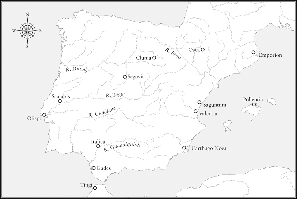 The cities and rivers of Iberia Iberias major ethnic groups Introduction - photo 2