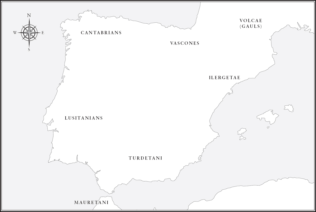 Iberias major ethnic groups Introduction T his is not a history of the - photo 3