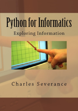 Severance - Python for Informatics: Exploring Information