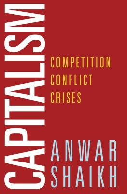 Shaikh Capitalism: competition, conflict, crises