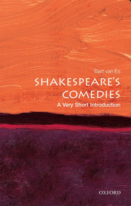 Shakespeare William - Shakespeare comedies: a very short introduction