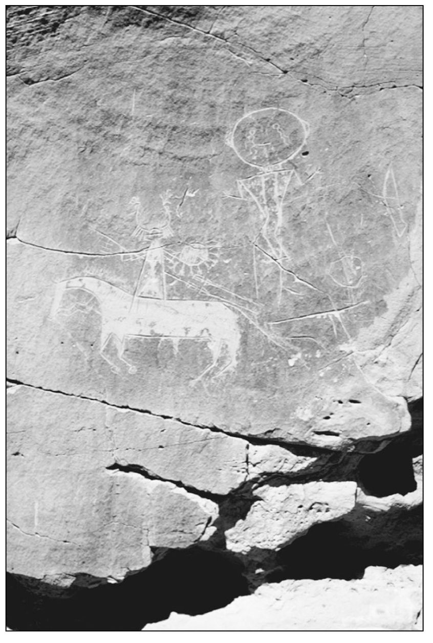 These drawings called petroglyphs made by Native Americans probably in the - photo 5