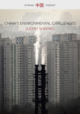 Shapiro - Chinas Environmental Challenges