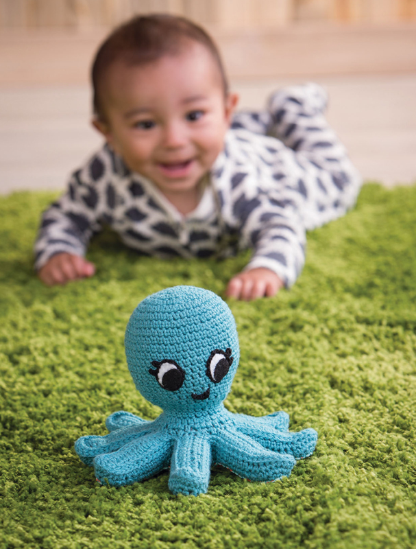 Octavia the Octopus RATTLE DESIGNED BY BRENDA K B ANDERSON Most babies have - photo 5