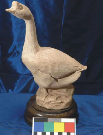 Goose in the style of Barbara Hepworth Done in my best terracotta clay About - photo 6