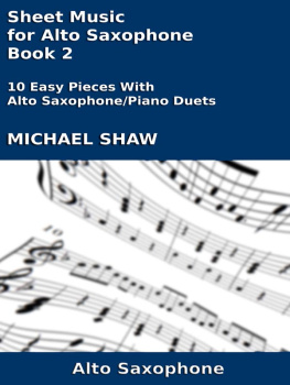 Shaw Mike - Sheet Music For Alto Saxophone Book 2