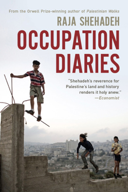 Shehadeh Occupation Diaries