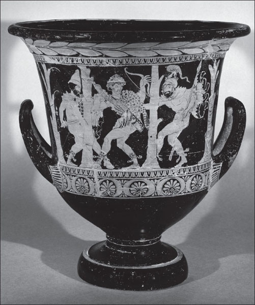 Dolon flanked by Odysseus and Diomedes Red-figured calyx-krater The Dolon - photo 2