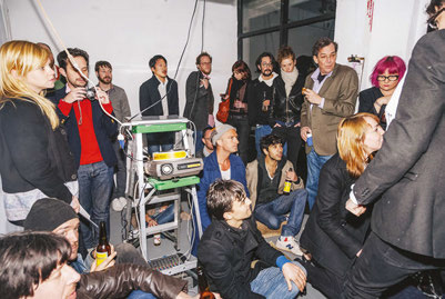 The audience at a Workspace performance in 2008 I moved back to New York to - photo 5