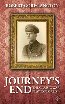 Sherriff Robert Cedric Journeys end: a biography of a classic war play