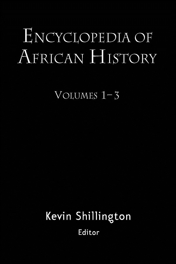 ENCYCLOPEDIA OF AFRICAN HISTORY BOAR - photo 1