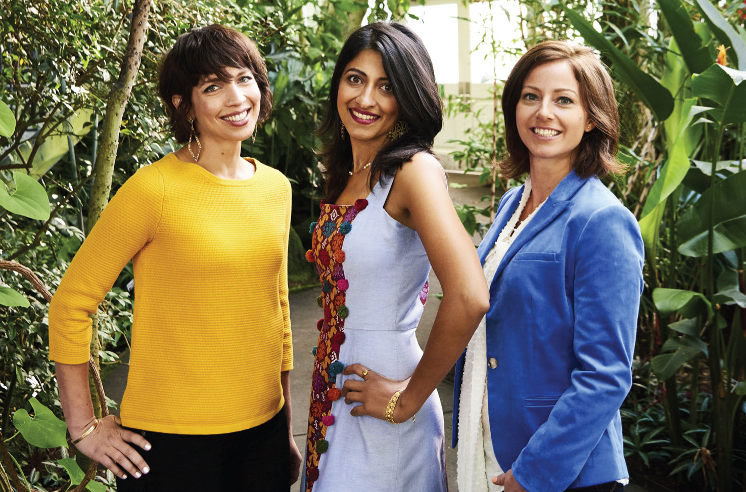 Shoots Roots Bitters founders from left Rachel Meyer Selena Ahmed and - photo 5